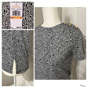 Michael Kors Short Sleeve Logo T Shirt